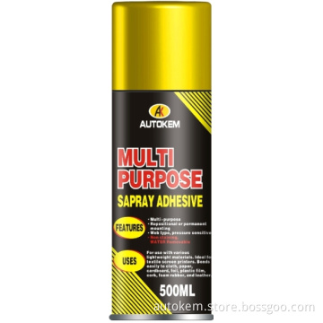 Multi-Purpose Spray Adhesive/Manufacturer 500ml